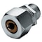 Hubbell Wiring Device-Kellems Cord Connectors, Straight Male, .50"- .63" (12.7- 15.9), Stainless Steel SHC1036SS - alternate 2